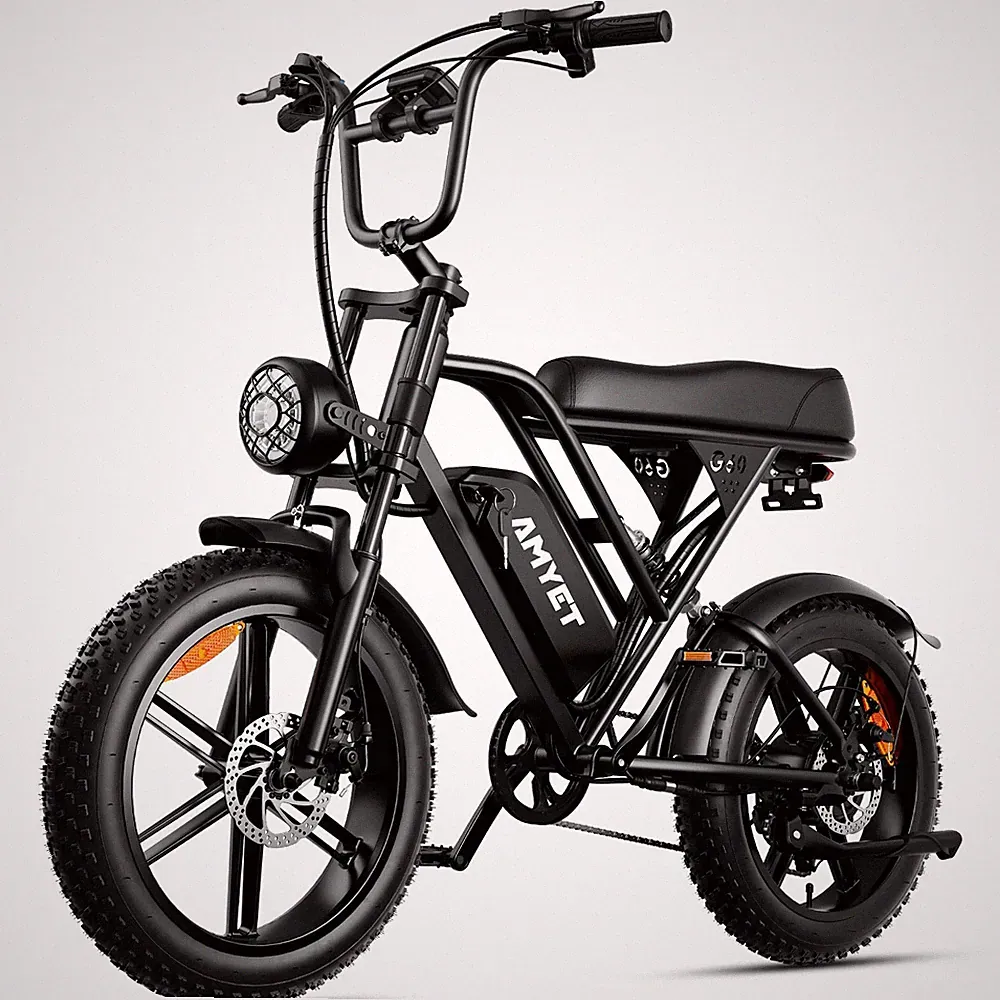 AMYET G60 1500W Dual Suspension Fat Tire AllTerrain Electric Bicycle Adult Ebike