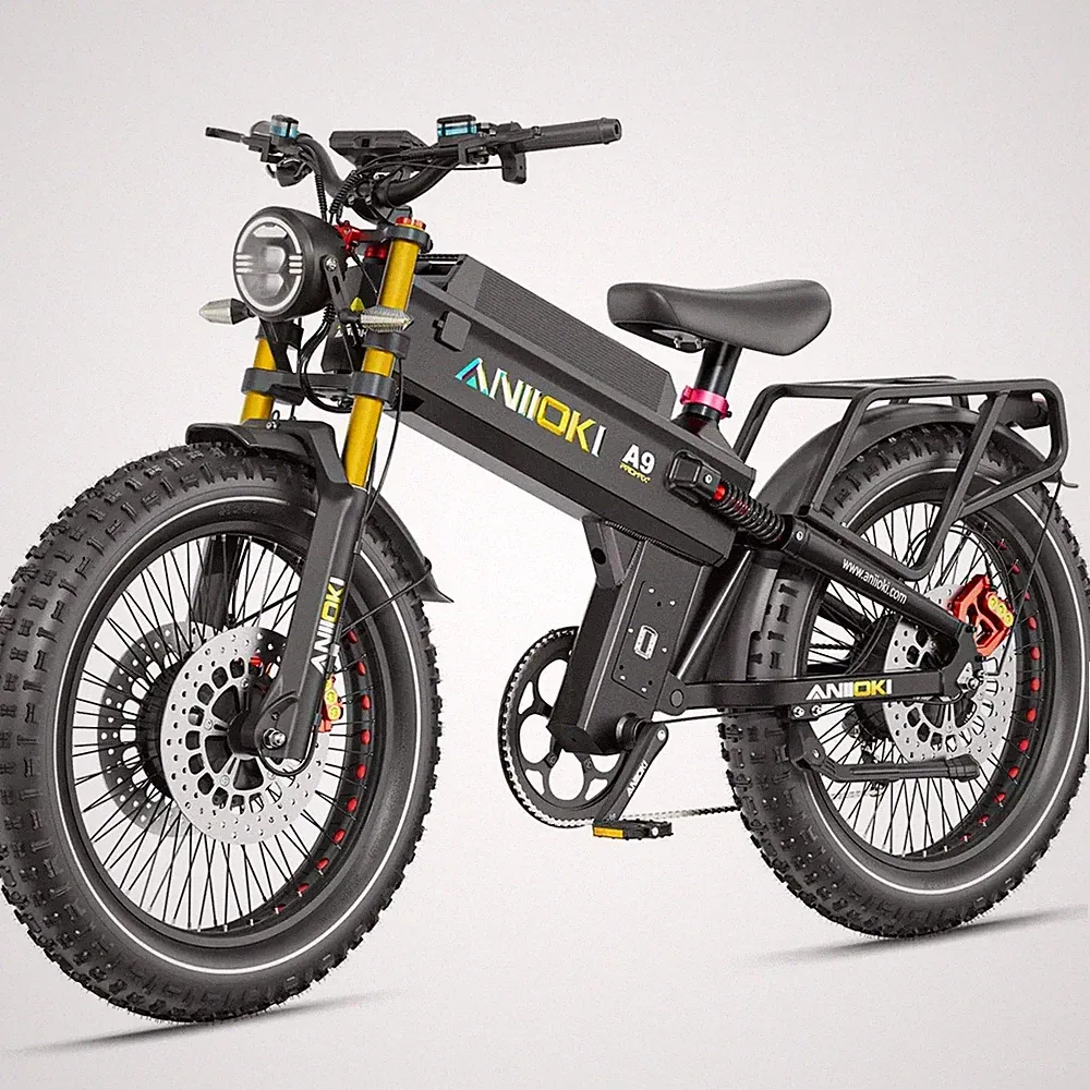 ANIIOKI 6000W 60V 26'' Electric Bike Motor City Bicycle Commuter Ebike 235miles
