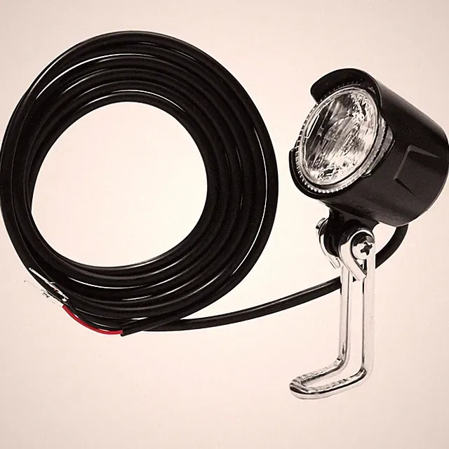 Electric Bike Headlight, DC 6V-60V, 30 Lux Brightness, Ebike Front Light 2 Pi...