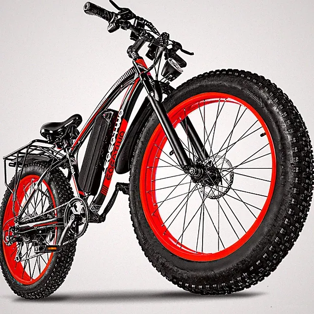 Electric Bikes for Adults 1000W 34MPH 60Miles Mountain 26" Fat Tire E-bike