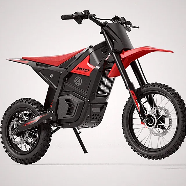 Electric Dirt Bike 3000W Peak Electric Motorcycle 48V 23.4AH E-MoutainBike 40MPH
