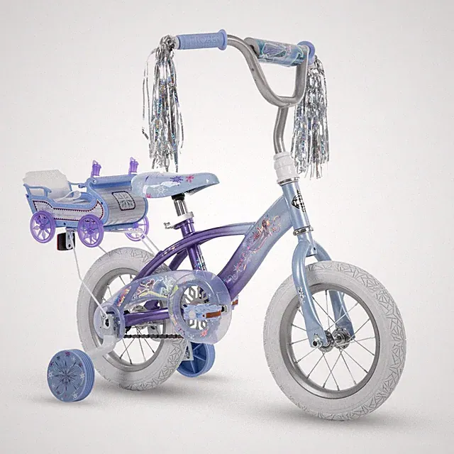 GIRLS KIDS TRAINING BIKE Disney Frozen 12 In. Toddlers Ages 2+ Years