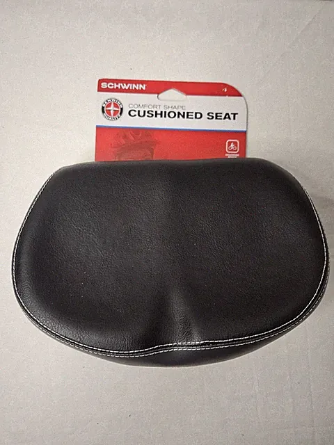 New SCHWINN Comfort Shape Foam Cushioned Ergonomic Bike Durable Bike Saddle Seat