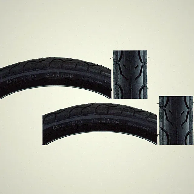 Pack of 2 Kenda Kwest Tandem 26x1.5 Clincher Wire TPI 100 Black/Bsk Reflective