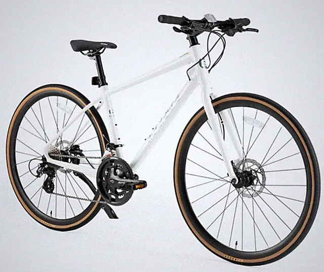 ROCKBROKS RIDA-P2E 700C Road Bike Aluminum Shimano 16-Speed Hydraulic Disc Brake