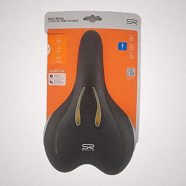Selle Royal Lookin Moderate Men's Saddle 60° Relaxed Royalgel Bicycle Cycling