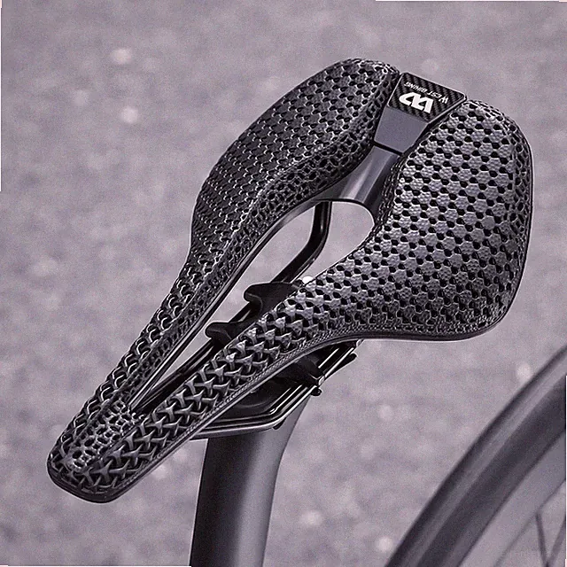 WEST BIKING Hollow Short Nose 3D Printed Bicycle Honeycomb Seat Saddle Cushion